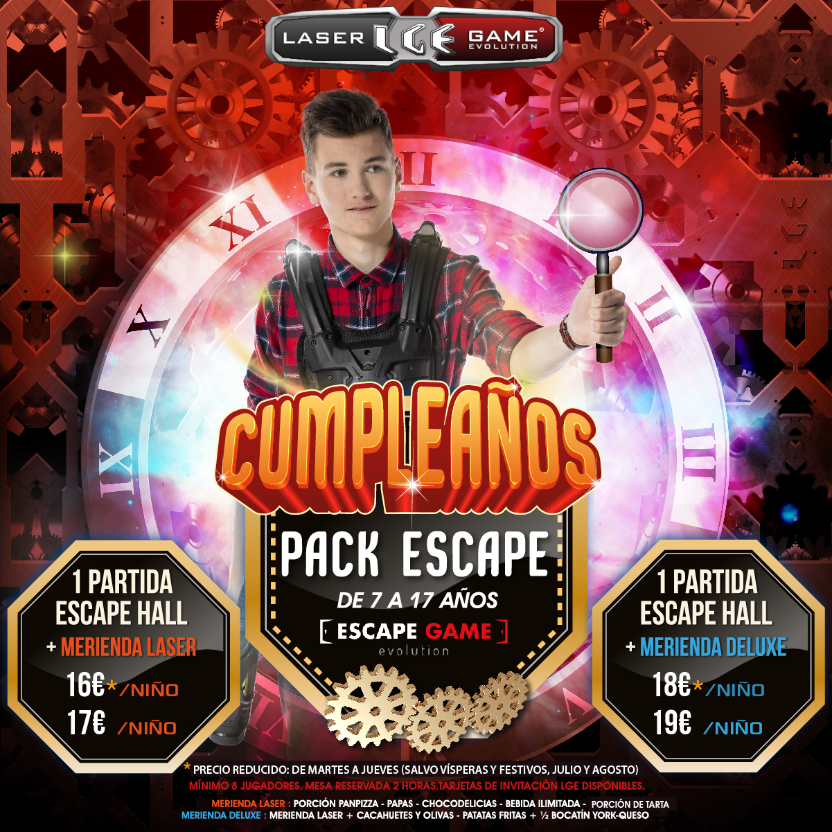 Cumpleanos escape